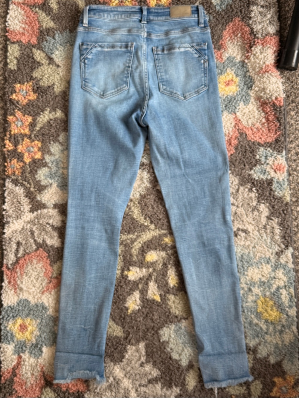 Buckle Black jeans No 35 Ankle Skinny Light Wash factory distressed - Picture 8 of 11